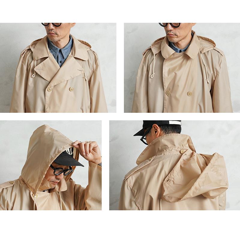 MILITARY FRENCH デッドストック フランス軍 ロングトレンチ