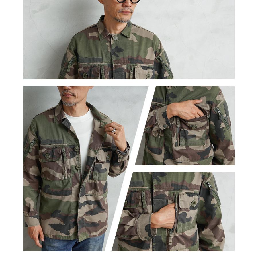 MILITARY（ミリタリー） 実物 USED フランス軍 リップストップ