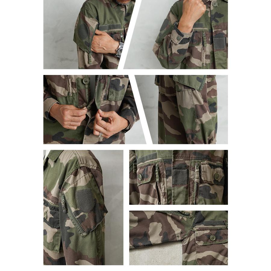 MILITARY（ミリタリー） 実物 USED フランス軍 リップストップ