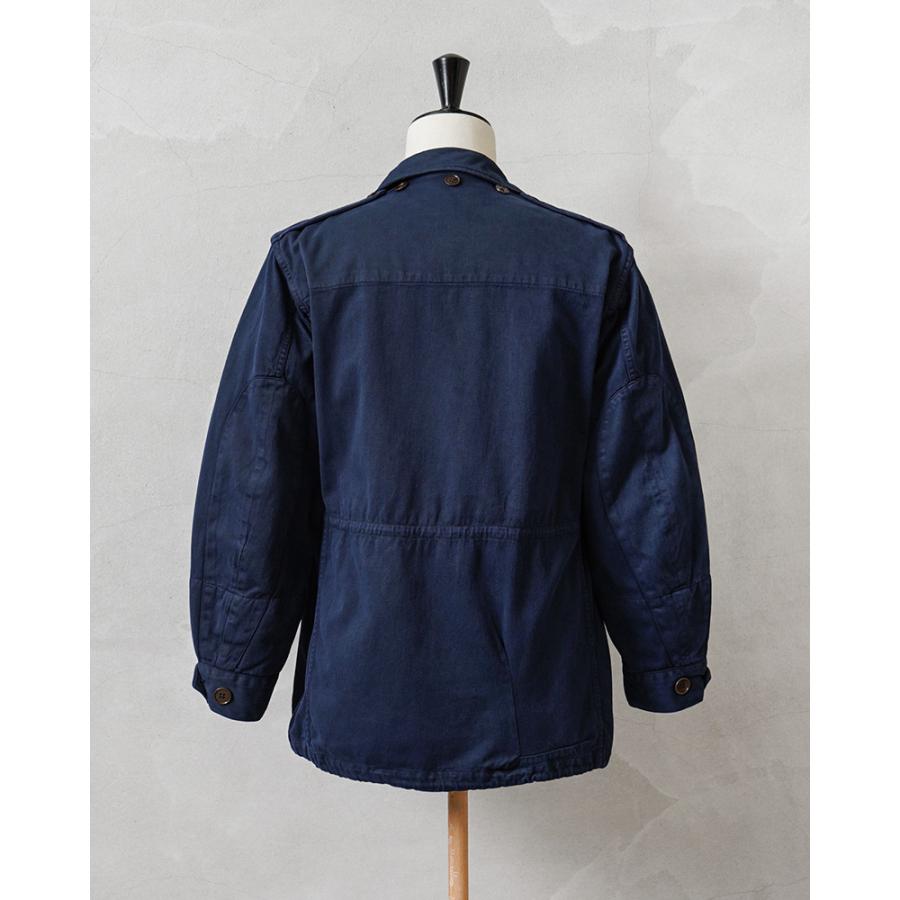 MILITARY（ミリタリー） 実物 USED フランス軍 M-64 ジャケット NAVY