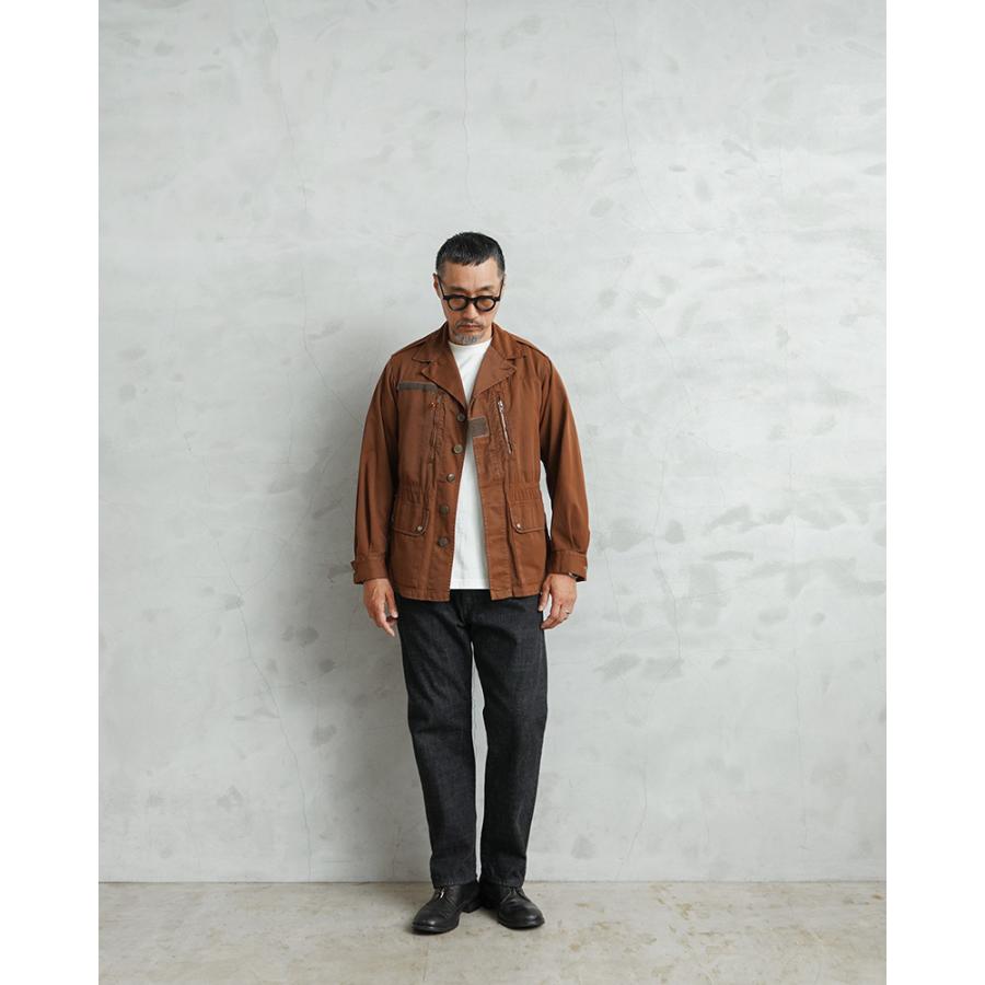 MILITARY（ミリタリー） 実物 USED フランス軍 F-1 ジャケット BROWN