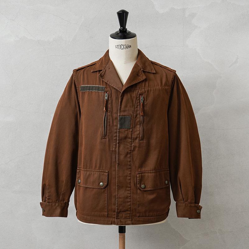 MILITARY（ミリタリー） 実物 USED フランス軍 F-2 ジャケット BROWN 