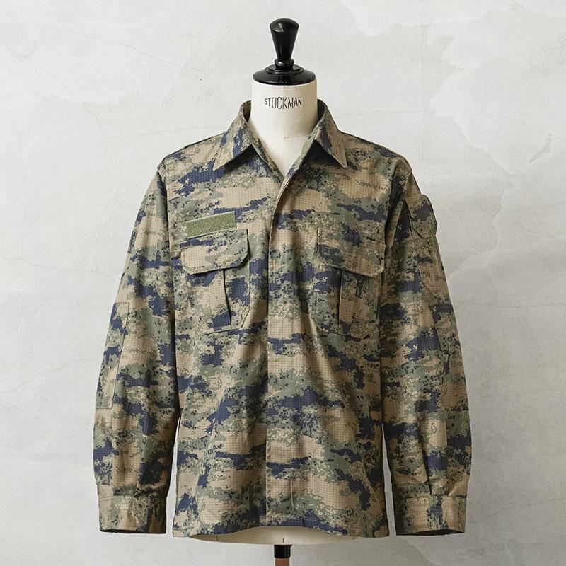 実物 USED トルコ軍 AIR FORCE リップストップ ジャケット NANOカモ / トルコ空軍 ミリタリージャケット 古着 アウター 軍モノ 軍物【クーポン対象外】【I】 | MILITARY
