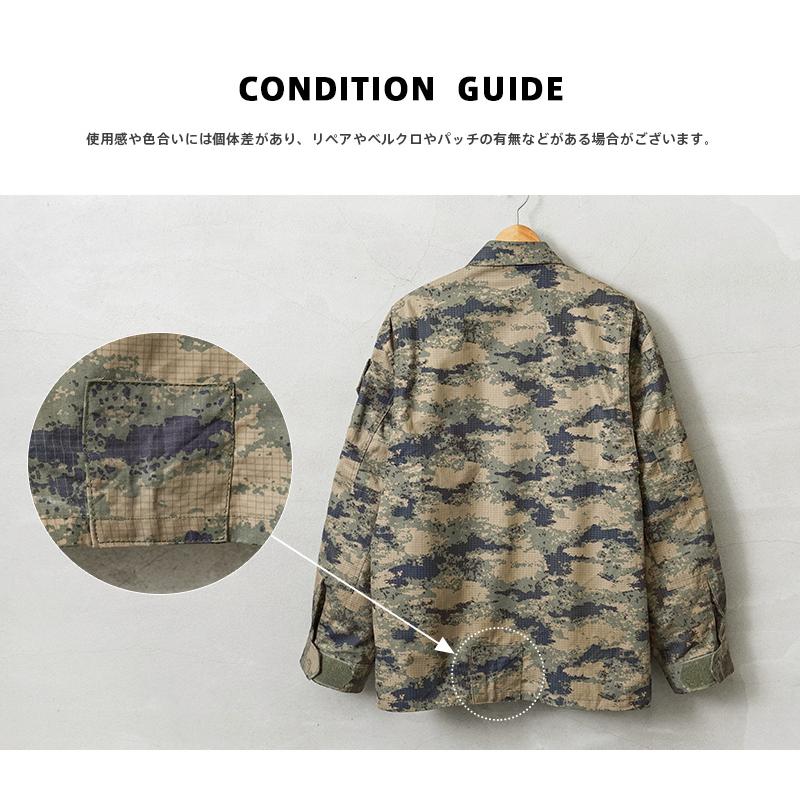 実物 USED トルコ軍 AIR FORCE リップストップ ジャケット NANOカモ / トルコ空軍 ミリタリージャケット 古着 アウター 軍モノ 軍物【クーポン対象外】【I】 | MILITARY | 10