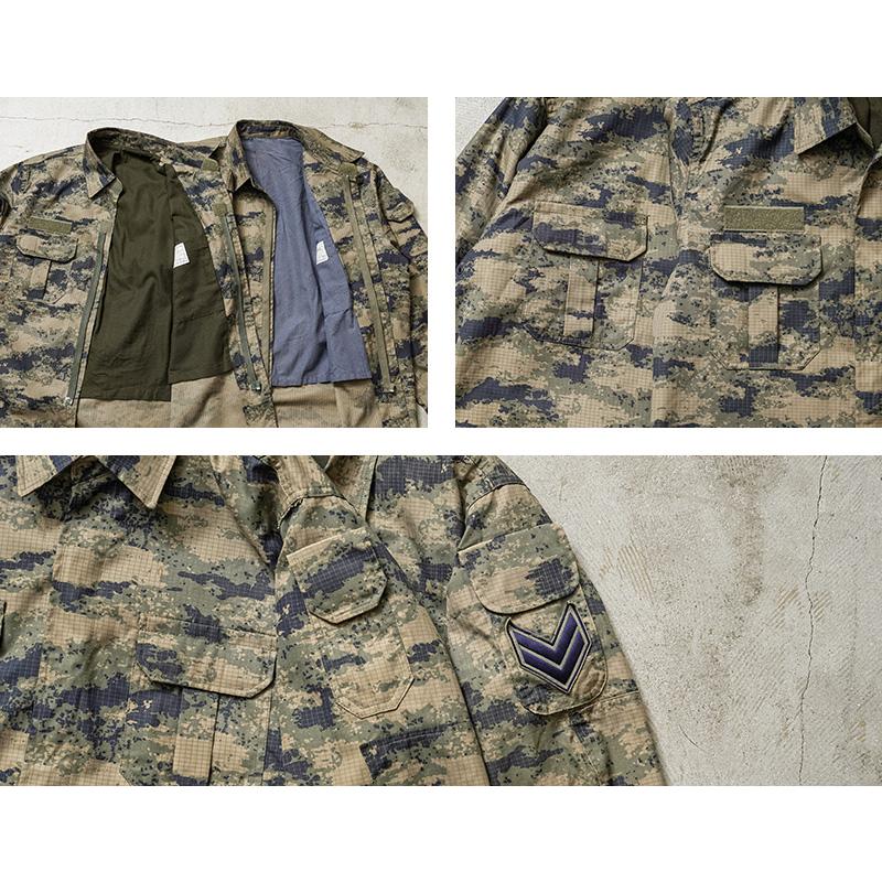 実物 USED トルコ軍 AIR FORCE リップストップ ジャケット NANOカモ / トルコ空軍 ミリタリージャケット 古着 アウター 軍モノ 軍物【クーポン対象外】【I】 | MILITARY | 11