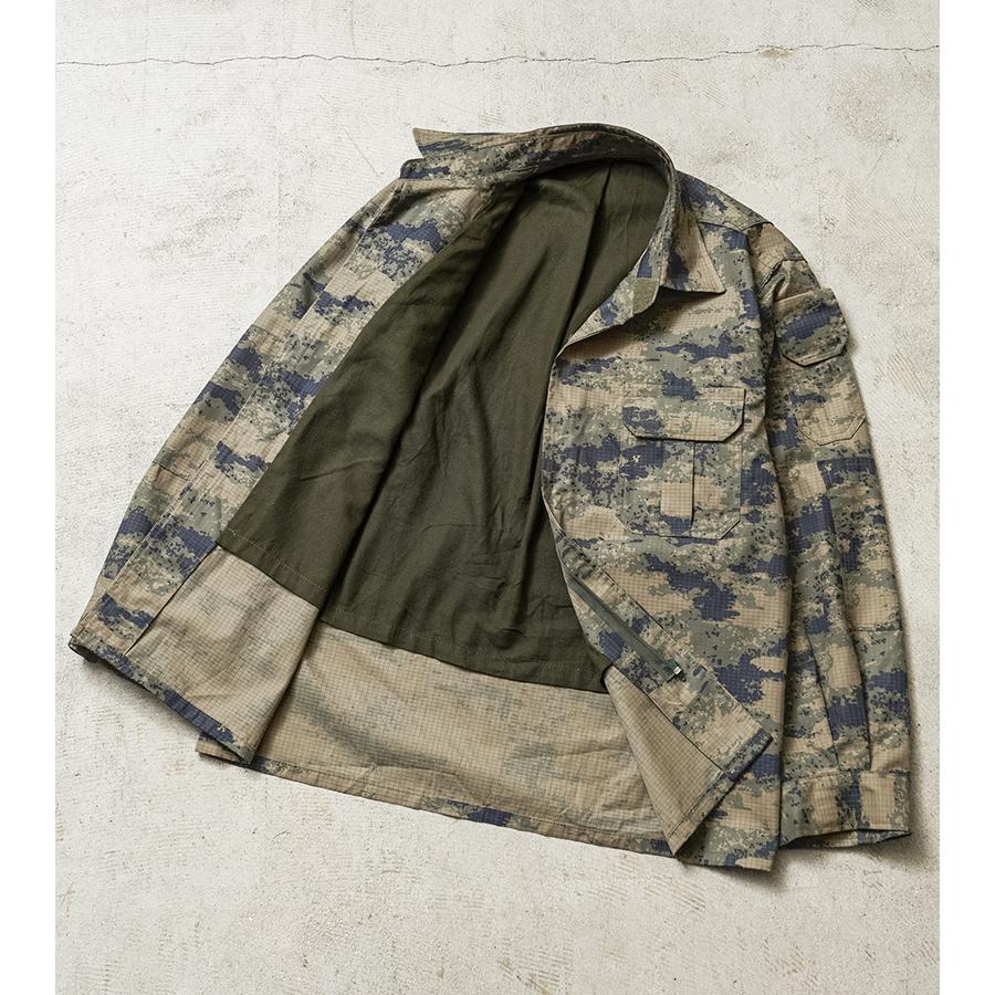 実物 USED トルコ軍 AIR FORCE リップストップ ジャケット NANOカモ / トルコ空軍 ミリタリージャケット 古着 アウター 軍モノ 軍物【クーポン対象外】【I】 | MILITARY | 07