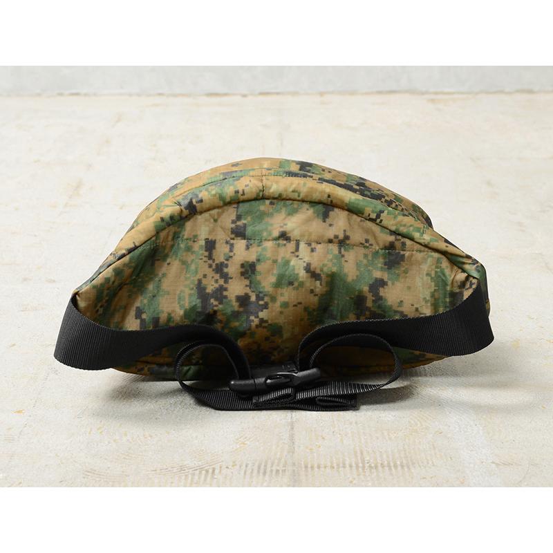 WAIPER.inc 実物 米軍 ポンチョライナー リメイク ボディバッグ