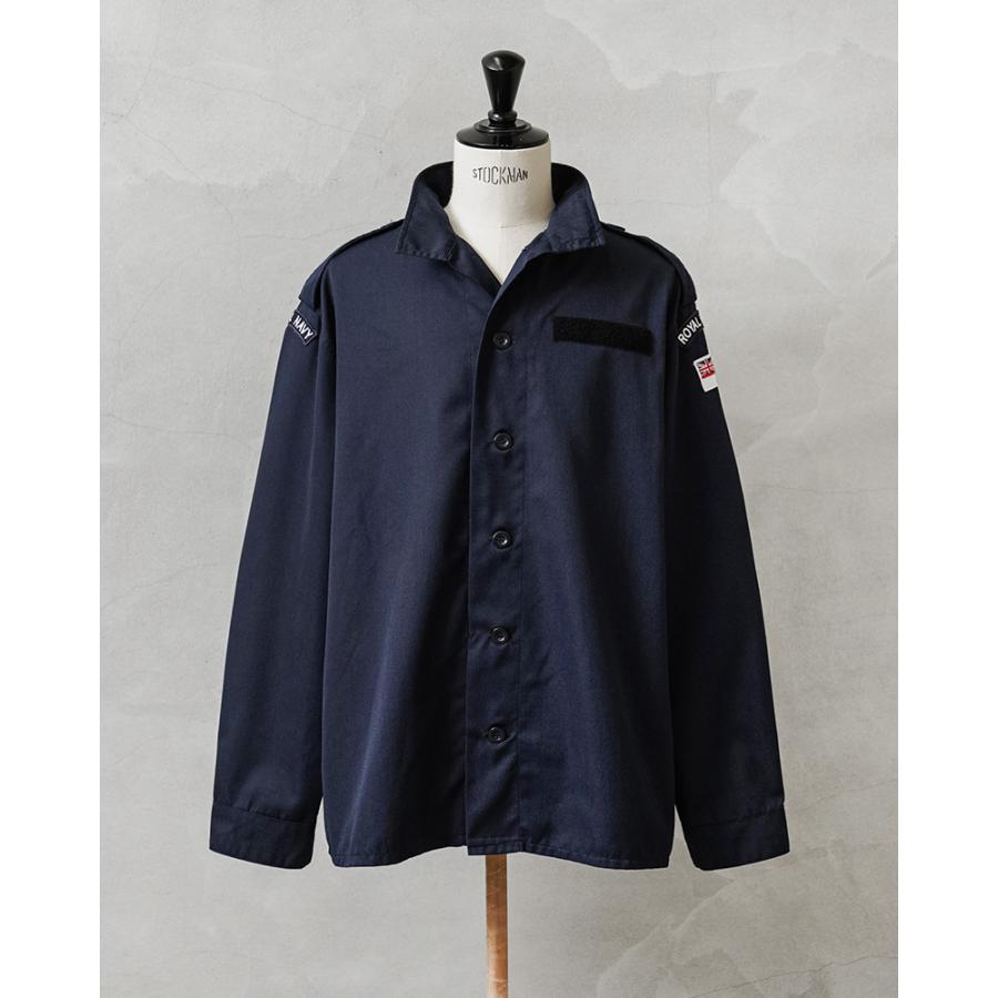 ZOOYORKズーヨークUS軍物ARMYアーミーNAVYミリタリーワッペンシャツ MILITARY（ミリタリー） リジェクト 訳あり品 実物 USED イギリス軍