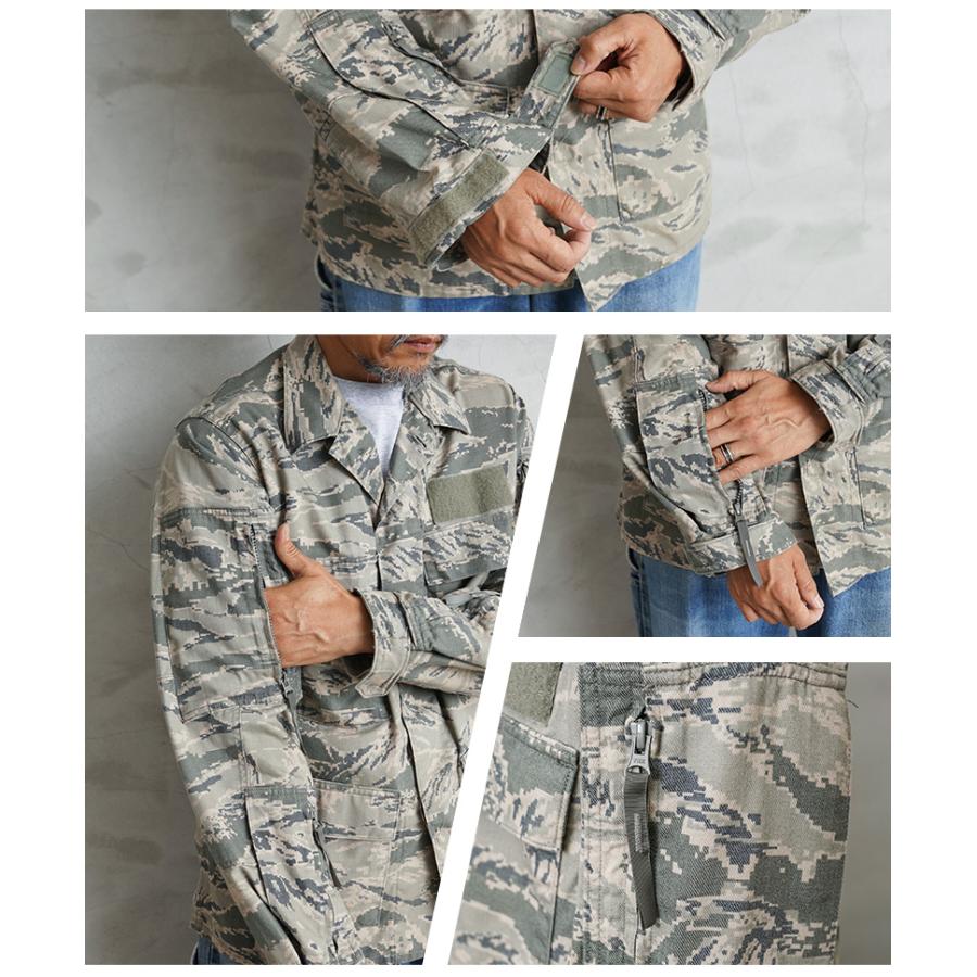 【米軍放出品】USAF米空軍 ABU迷彩服 実物 上下セット MILITARY（ミリタリー） 実物 USED 米空軍 U.S.A.F ABU BATTLE