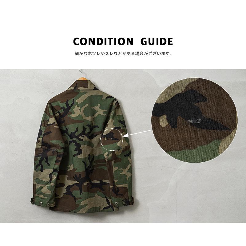 MILITARY（ミリタリー） 実物 新品 デッドストック 米軍 BDU WOODLAND