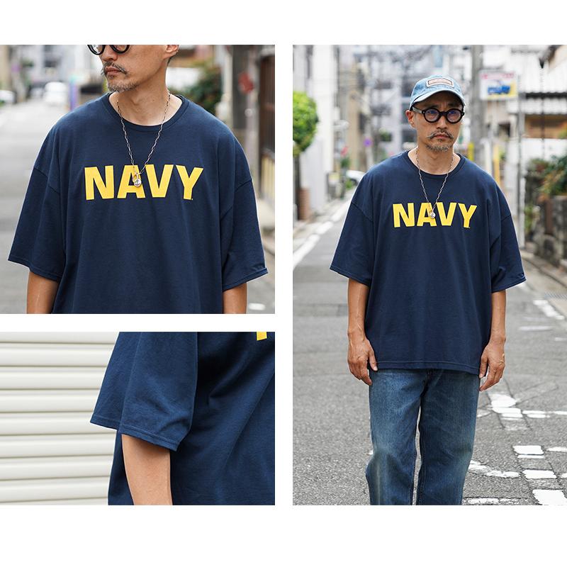 新品未使用タグ付きSoffe NAVYプリント Tシャツ Lサイズ コヨーテ MILITARY（ミリタリー） WAIPER.inc SOFFE ソフィー OFFICIAL LICENSE