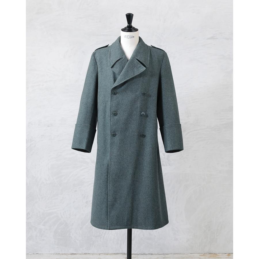 軍服　ロングコート MILITARY（ミリタリー） リジェクト 訳あり品 実物 USED スイス軍 後期