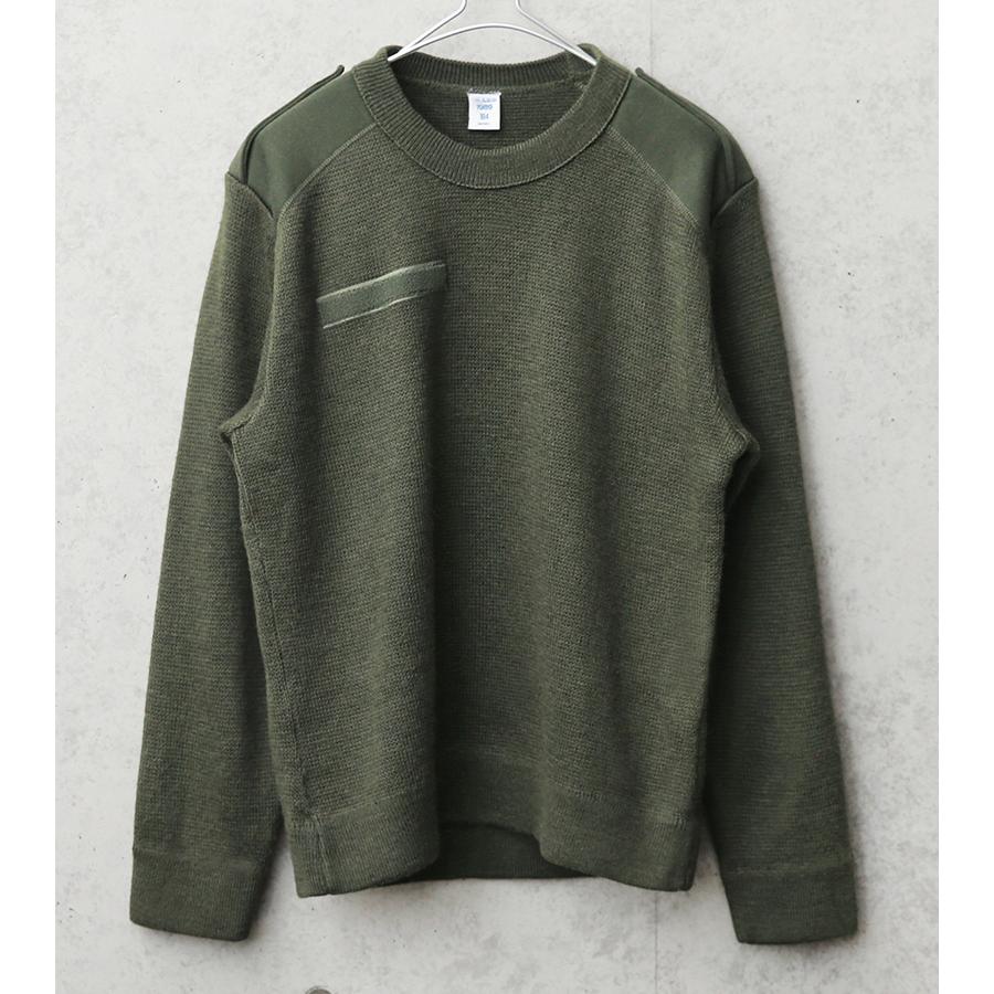 RehersalL リハーズオール コマンドセーター　ニット 軍物 リメイク MILITARY（ミリタリー） リジェクト 訳あり品 実物 USED フランス軍