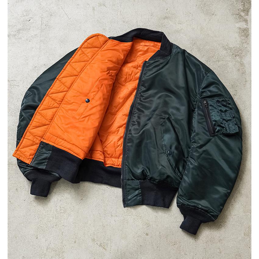 GREENBRIER IND INC グリーンブライヤー社製 MA-1 ※難あり MILITARY GREENBRIER IND.INC グリーンブライヤー