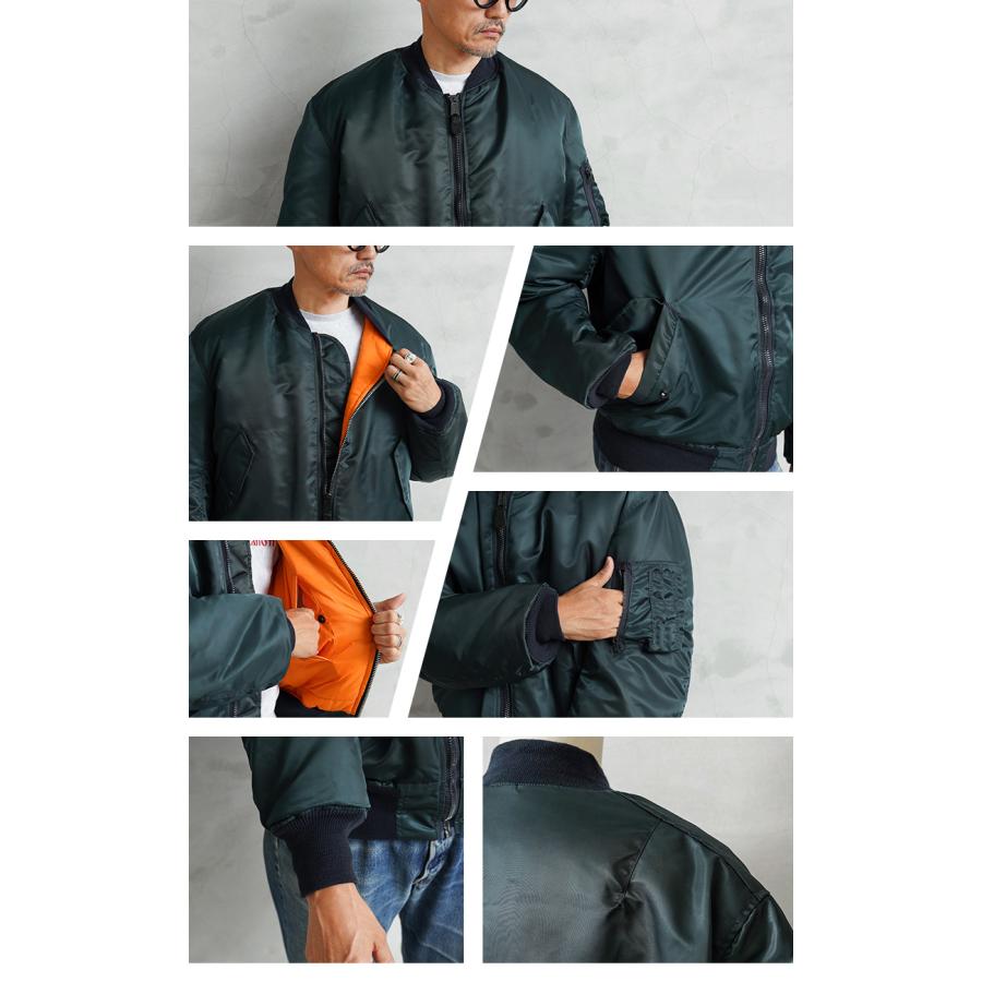 GREENBRIER IND INC グリーンブライヤー社製 MA-1 ※難あり MILITARY GREENBRIER IND.INC グリーンブライヤー