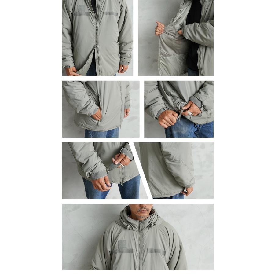 実物 新品 デッドストック 米軍 ECWCS Gen III Level7 ジャケット URBAN GREY【DJ MANUFACTURING CORP】【クーポン対象外】 【I】の画像