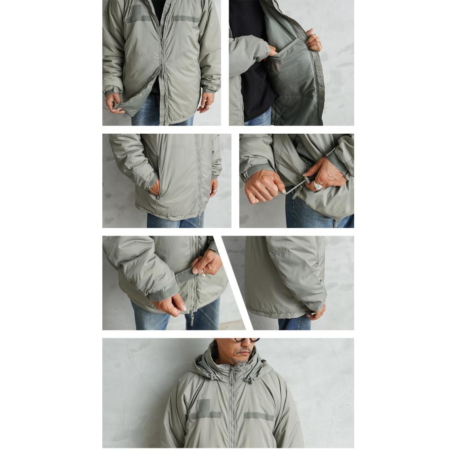 実物 新品 デッドストック 米軍 ECWCS Gen III Level7 ジャケット URBAN GREY ALMOST DEADSTOCK【JADE APPAREL for WT】【クーポン対象外】 【I】の画像