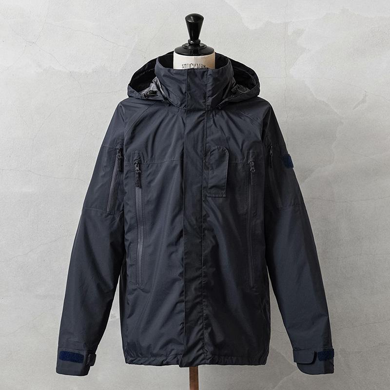 イギリス軍  navy Gore-Tex ジャケット　Lサイズ　交渉可 MILITARY 実物 USED イギリス軍 ROYAL NAVY WET WEATHER GORE-TEX