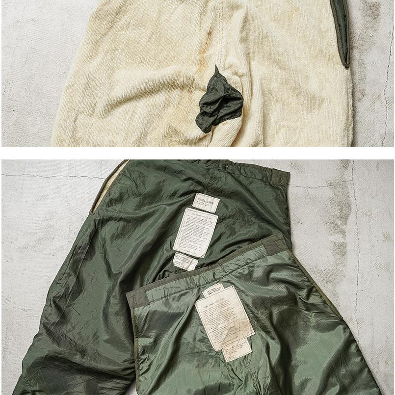 50's M-51 パーカー用 オーバーパンツ デッドストック 希少 現存少ない DEADSTOCK 50's US ARMY M-51 Arctic Over Pants M-Regular / アメリカ