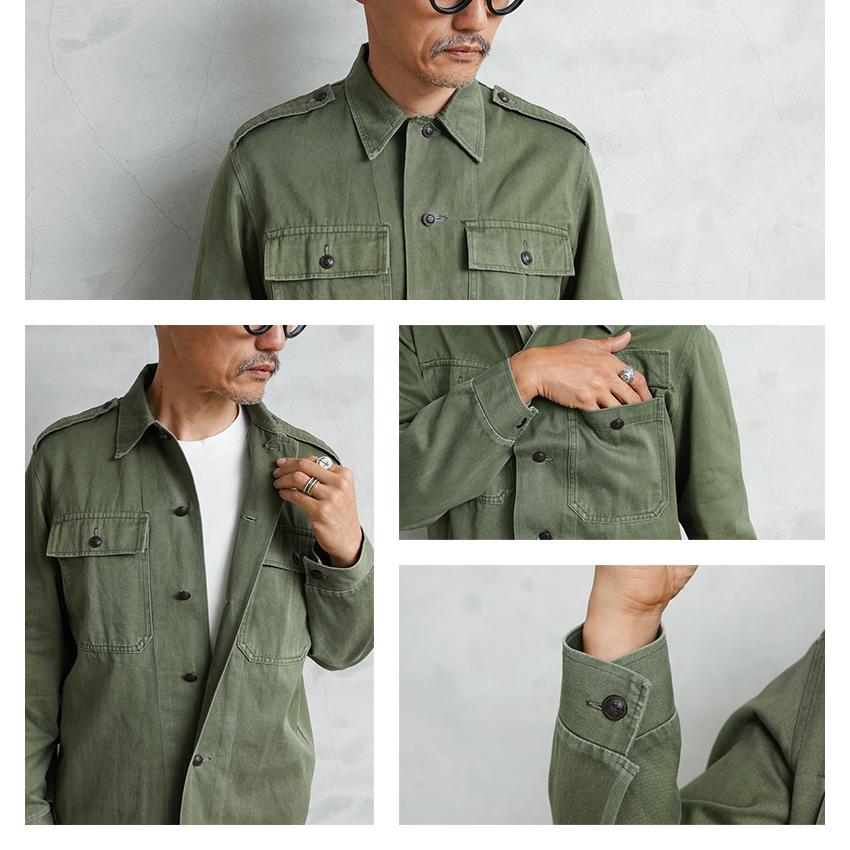 MILITARY（ミリタリー） 実物 USED ハンガリー軍 フィールド シャツ