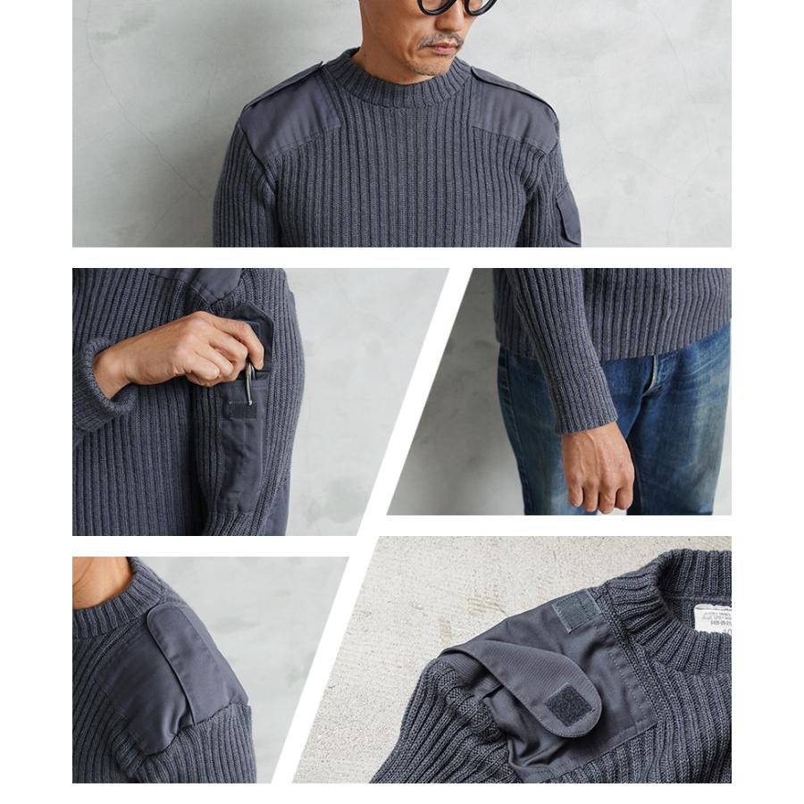 イギリスコマンドセーター（海兵隊ワッペン付）MADE IN UK ミリタリーセーター Jersey mans イギリス海軍 セーター vintage