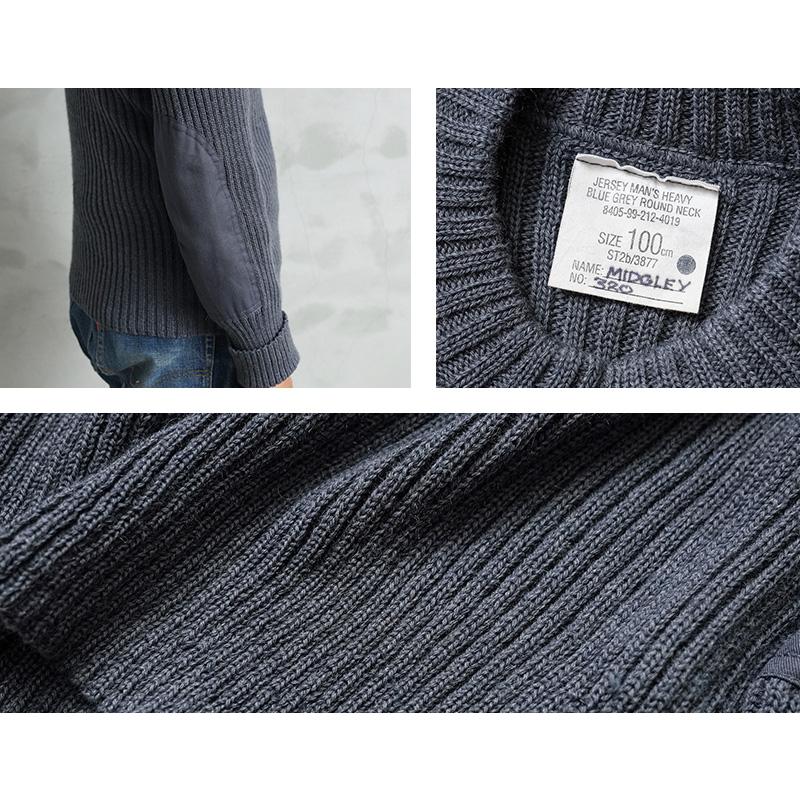 MILITARY（ミリタリー） 実物 USED イギリス軍 RAF クルーネック