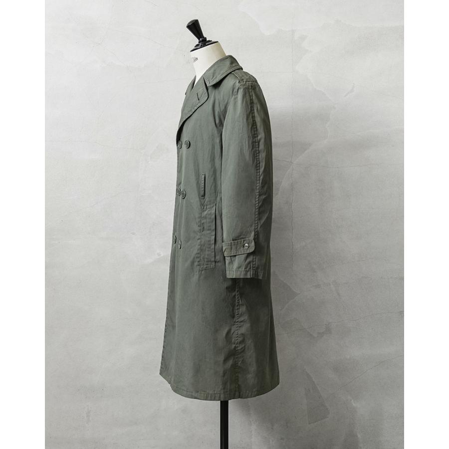 【71年製】米軍実物 US ARMYレインコートトレンチコート 42R グレー系 MILITARY（ミリタリー） 実物 USED 米陸軍（U.S.ARMY）トレンチコート