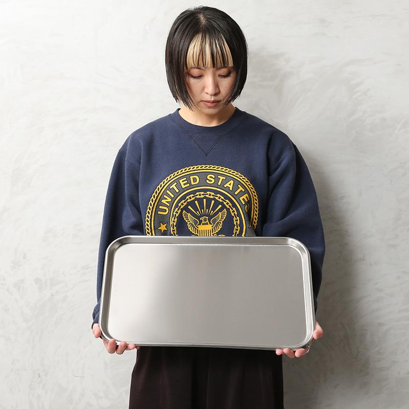 MILITARY（ミリタリー） 新品 デッドストック ステンレス トレイ MADE