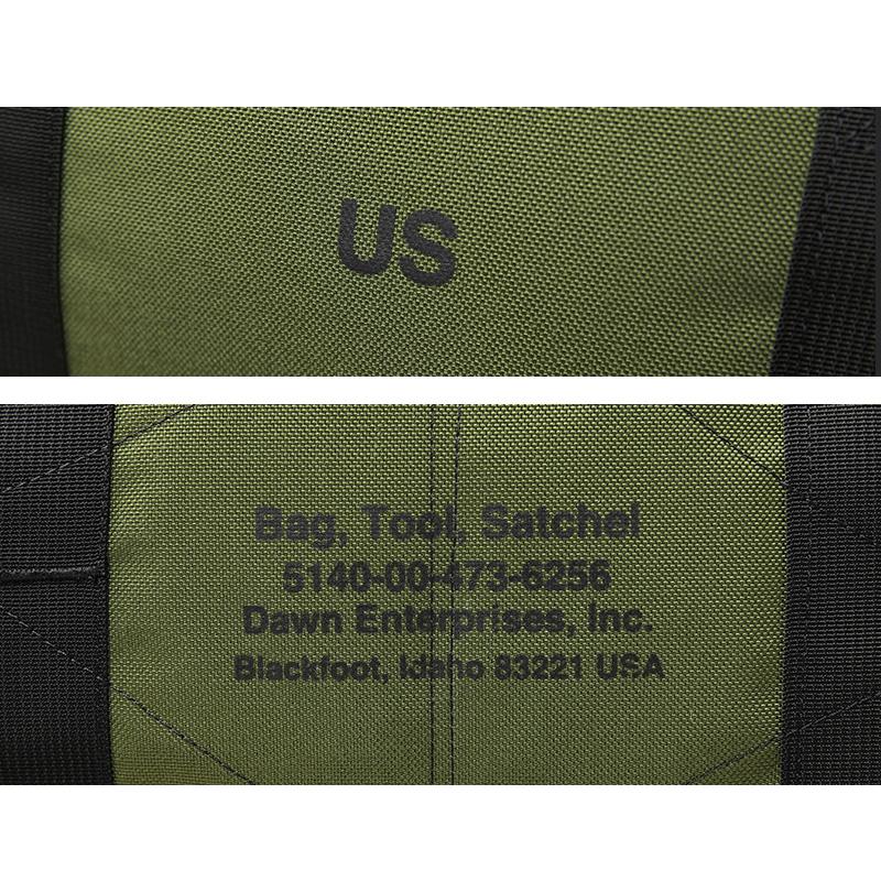 デッドストック　米軍　実物　TOOL BAG ODグリーン　② 送料無料 MILITARY（ミリタリー） 実物 新品 デッドストック 米軍 サッチェル