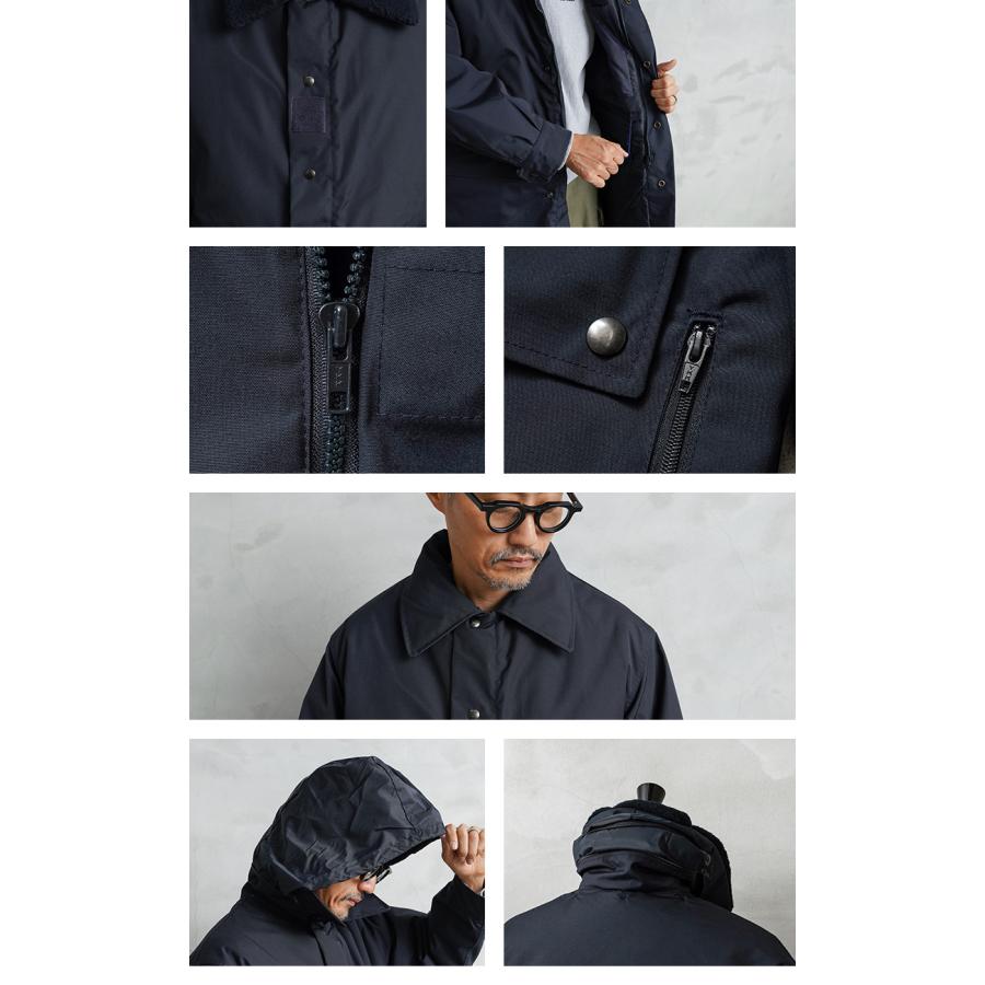 実物 新品 デッドストック フランス軍 WATERPROOF キルトライニング ボアカラーコート【クーポン対象外】【I】_12