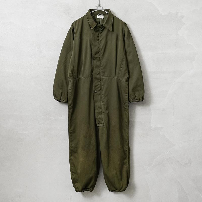 実物 USED 米軍 ヘリクルー メカニック カバーオール ブラスジップ
