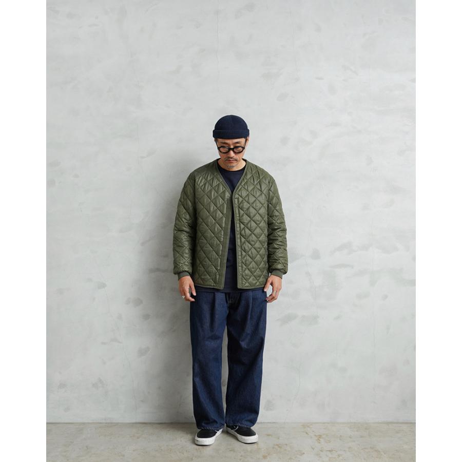 MILITARY（ミリタリー） 実物 USED ベルギー軍 キルティング ライナー 