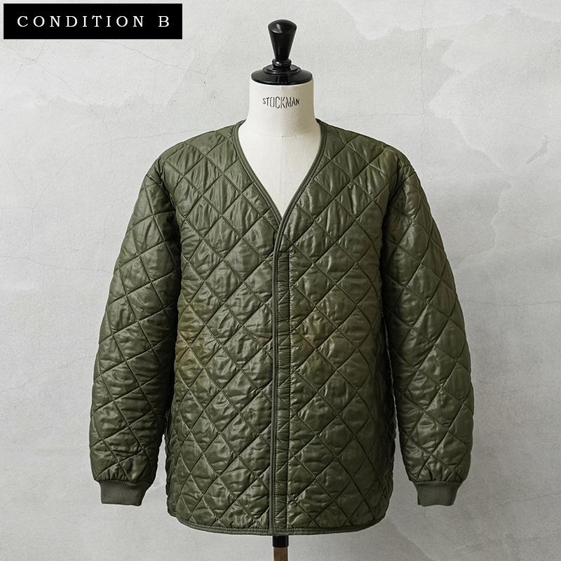 MILITARY（ミリタリー） 実物 USED ベルギー軍 キルティング ライナー 