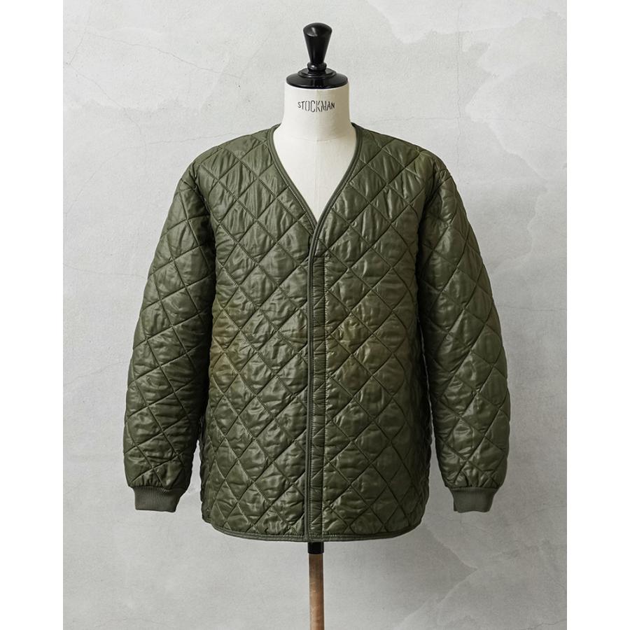 MILITARY（ミリタリー） 実物 USED ベルギー軍 キルティング ライナー 