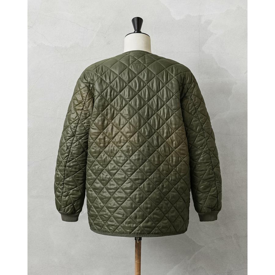 MILITARY（ミリタリー） 実物 USED ベルギー軍 キルティング ライナー