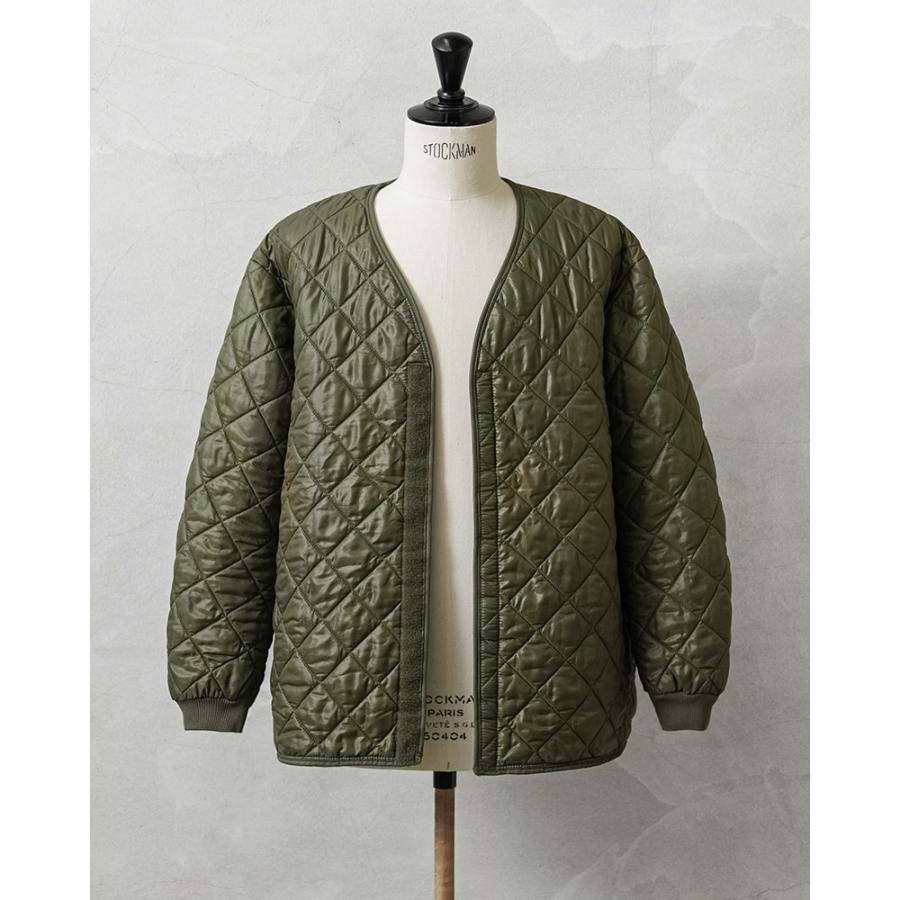 MILITARY（ミリタリー） 実物 USED ベルギー軍 キルティング ライナー