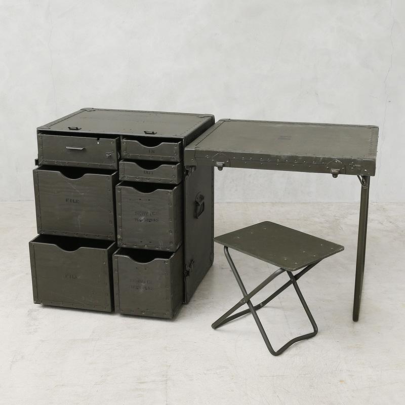 ビンテージ　米軍　アメリカ　デスク　ミリタリーデスク MILITARY（ミリタリー） 実物 新品 デッドストック 米軍 U.S.ARMY