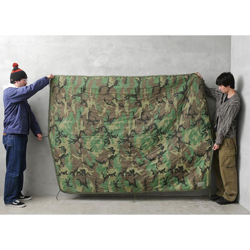 MILITARY（ミリタリー） 実物 USED 米軍 ポンチョライナー ウッド