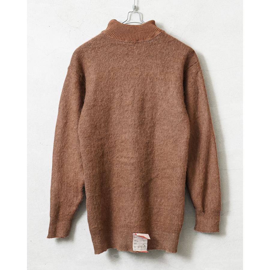 実物 新品 デッドストック ロシア軍（旧ソ連軍） モックネック ウール