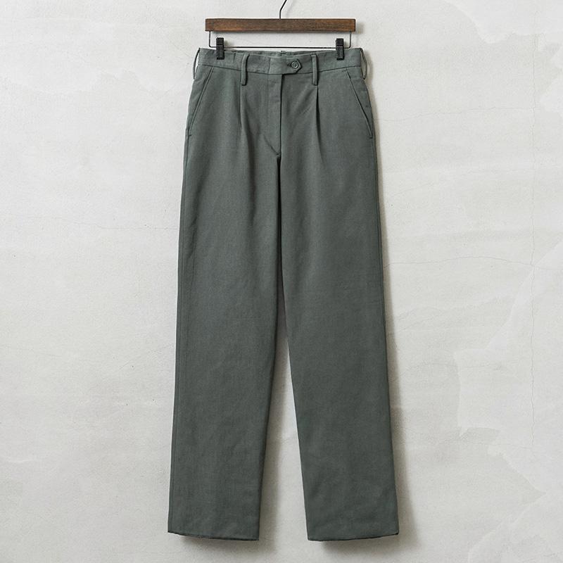 【2 回着用】2018 SS ファリエロサルティ ミリタリー グレー(カーキ)系 2 回着用】2018 SS ファリエロサルティ ミリタリー グレー(カーキ)系