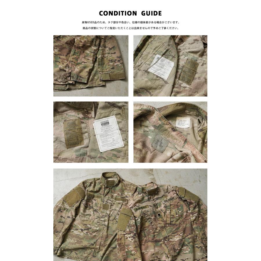 米軍実物 Multicam コンバットコート SMALL-XLONG タグ付き MILITARY（ミリタリー） デッドストック 米軍 PTG L/ARROW LEVEL9 1/4
