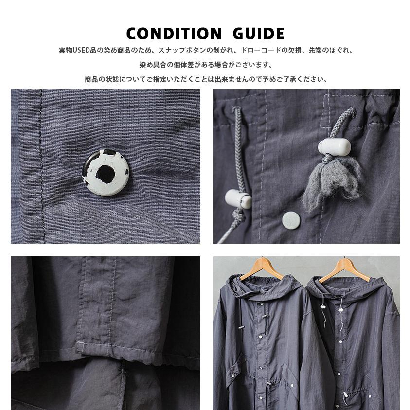 MILITARY（ミリタリー） 実物 USED 米軍 スノーカモ モッズコート GRAY