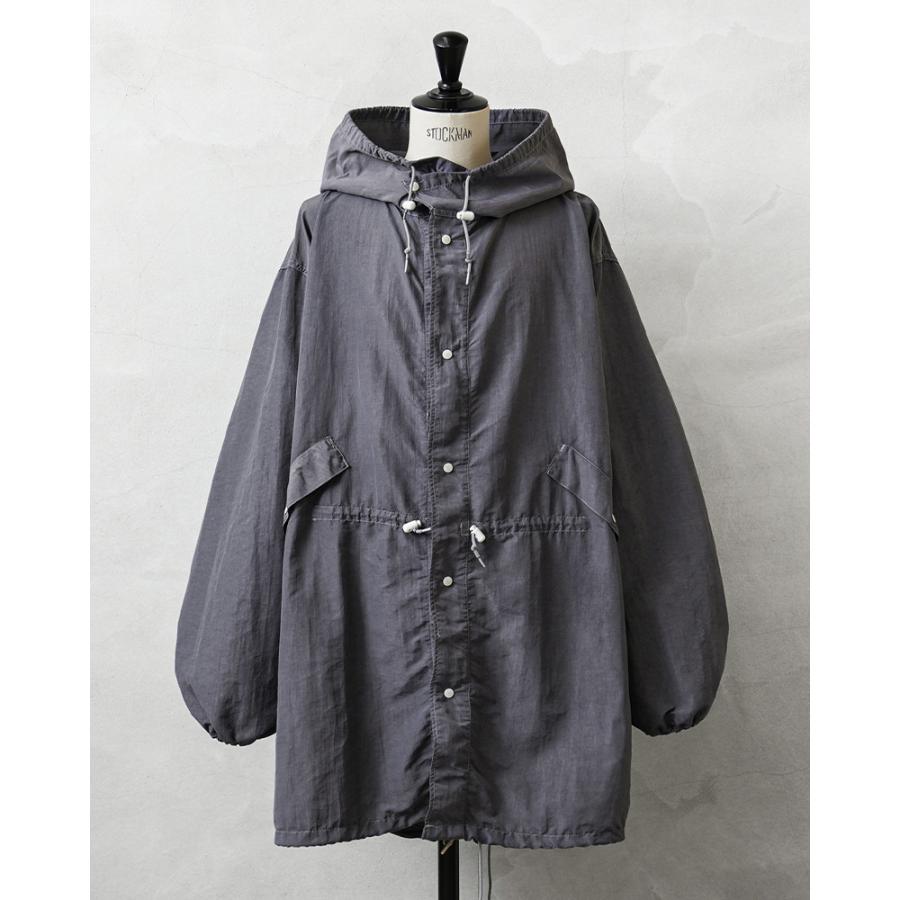 MILITARY（ミリタリー） 実物 USED 米軍 スノーカモ モッズコート GRAY
