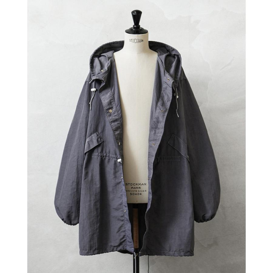 MILITARY（ミリタリー） 実物 USED 米軍 スノーカモ モッズコート GRAY