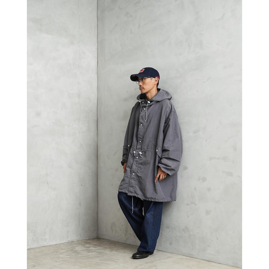 MILITARY（ミリタリー） 実物 USED 米軍 スノーカモ モッズコート GRAY