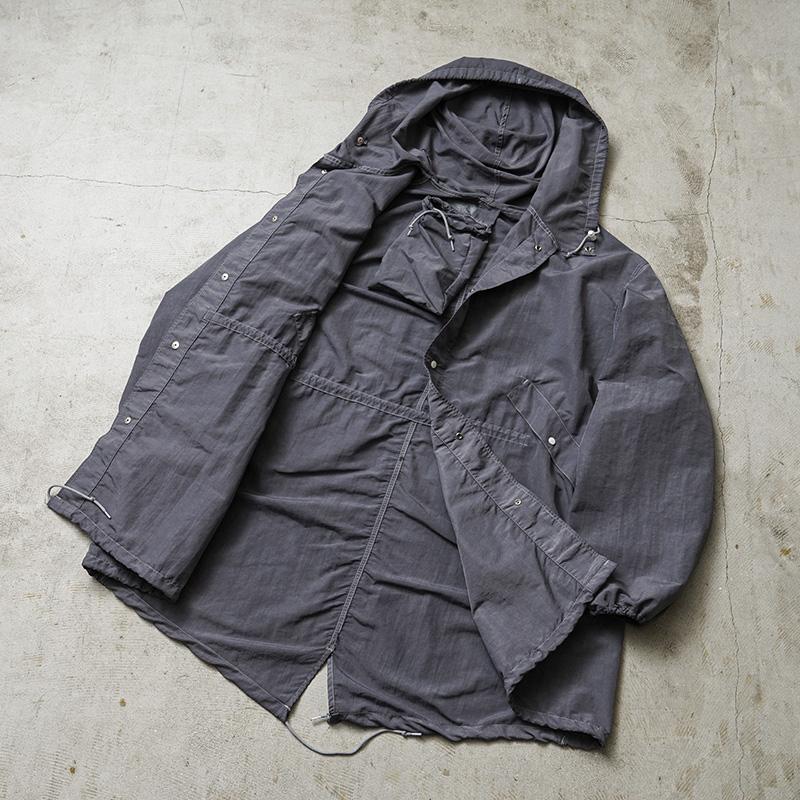 MILITARY（ミリタリー） 実物 USED 米軍 スノーカモ モッズコート GRAY