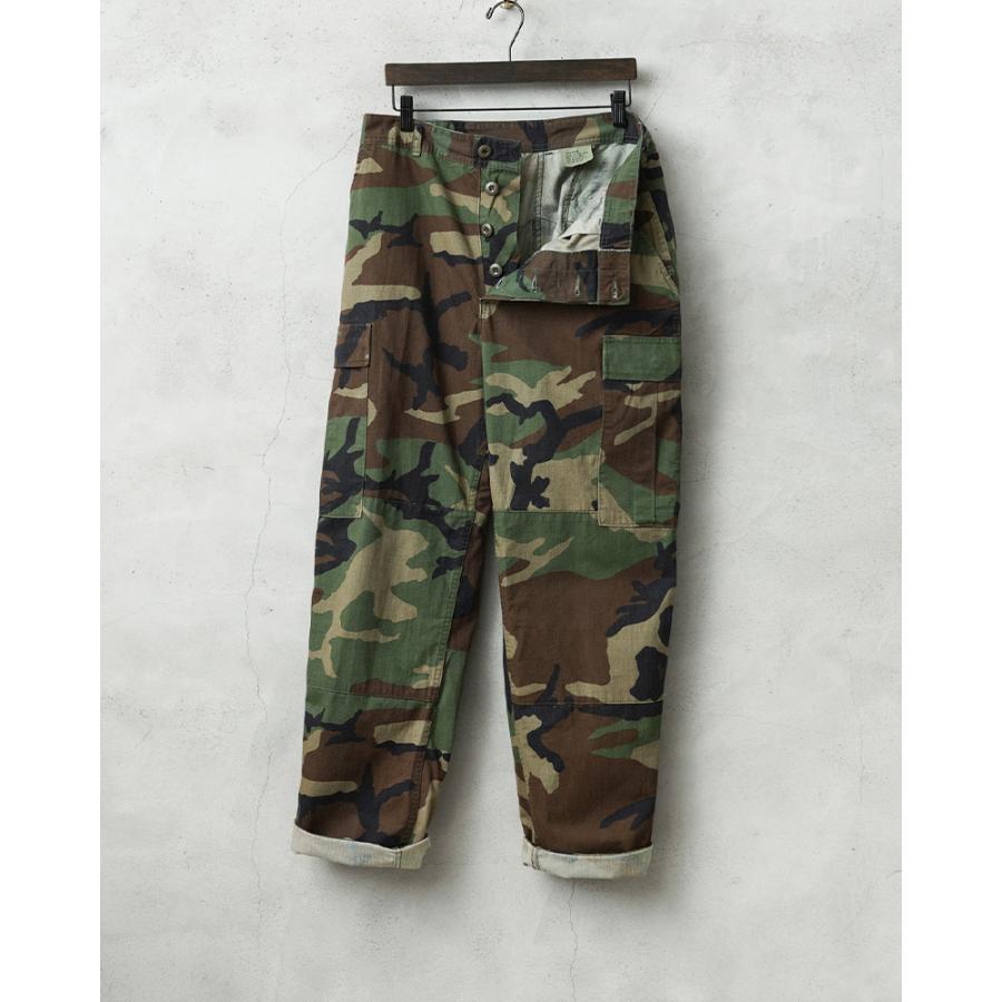リジェクト 訳あり品 実物 USED 米軍 BDU WOODLAND CAMO カーゴパンツ