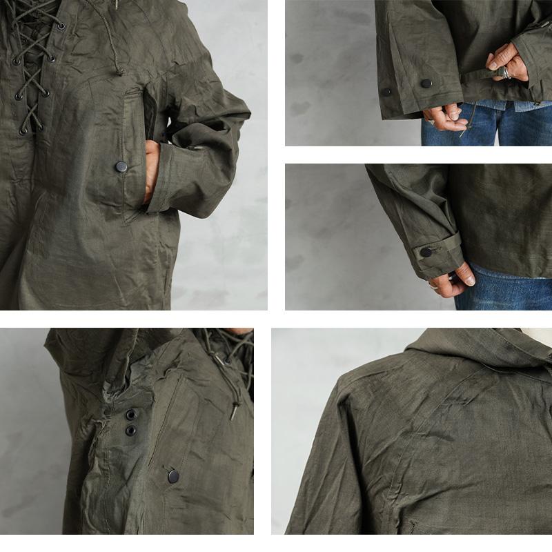 希少 実物 新品 デッドストック 米軍 60’s U.S.NAVY WET WEATHER PARKA（ウェットウェザーパーカー）ビンテージ ミリタリー 軍物【クーポン対象外】【T】の画像