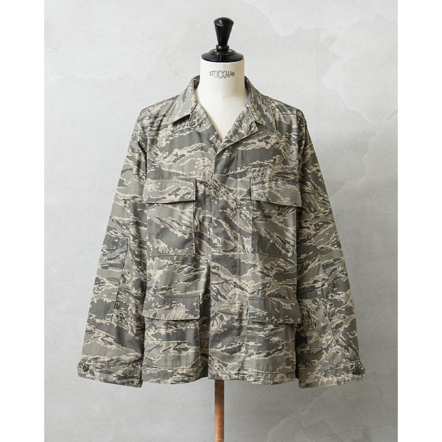 実物 新品 デッドストック 米空軍 U.S.A.F. ABU ユーティリティ ジャケット ミリタリージャケット 軍物 軍モノ 古着 迷彩柄 カモ柄【クーポン対象外】【I】の画像