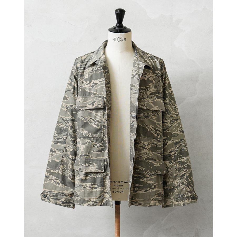 実物 新品 デッドストック 米空軍 U.S.A.F. ABU ユーティリティ ジャケット ミリタリージャケット 軍物 軍モノ 古着 迷彩柄 カモ柄【クーポン対象外】【I】の画像